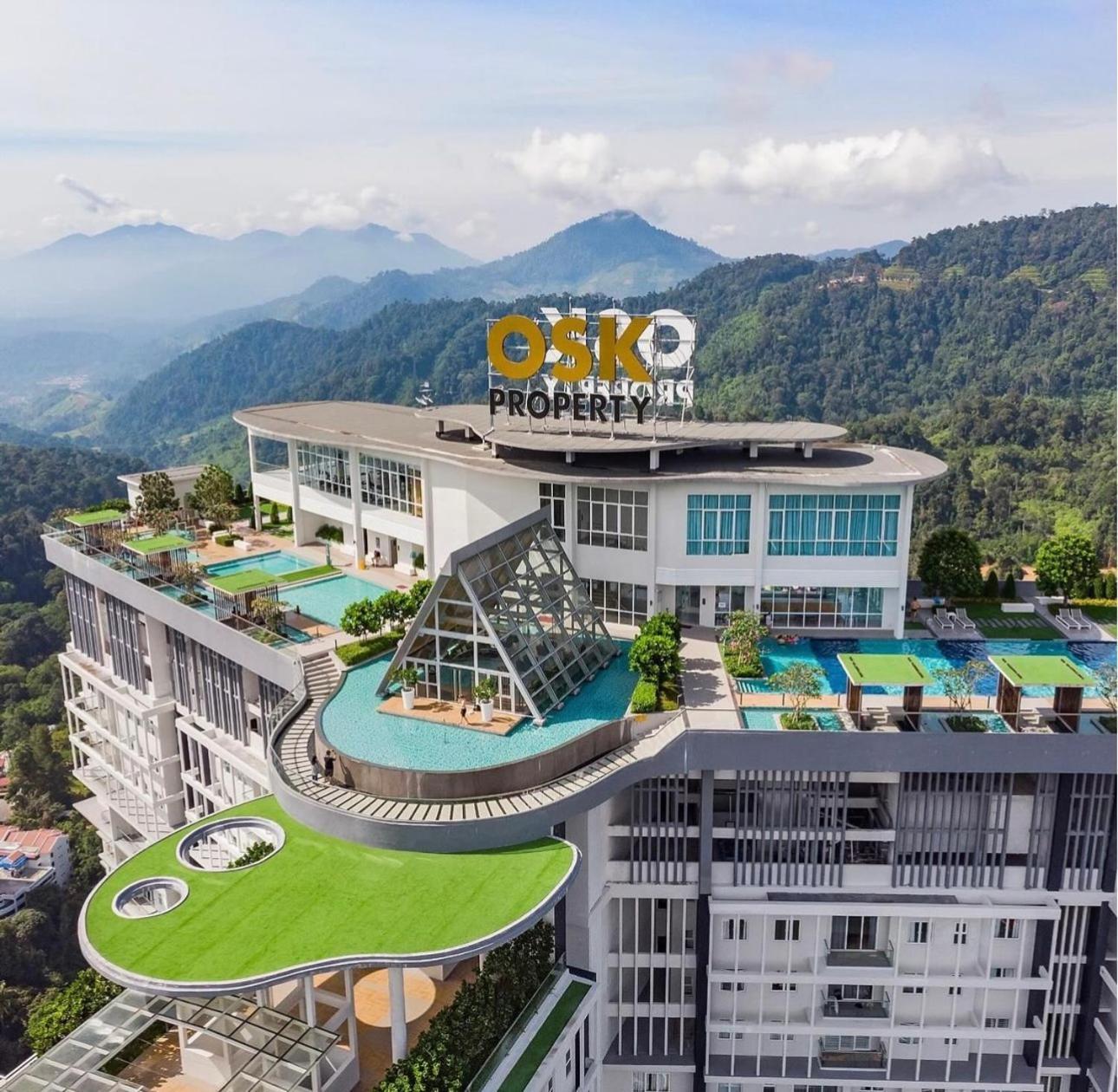 Genting Windmill Homestay Cao nguyên Genting Ngoại thất bức ảnh