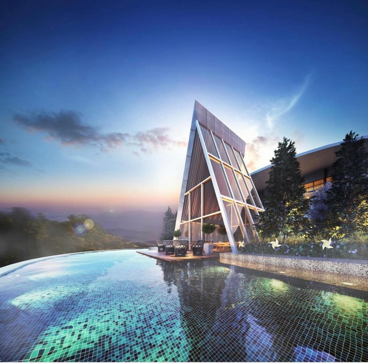 Genting Windmill Homestay Cao nguyên Genting Ngoại thất bức ảnh